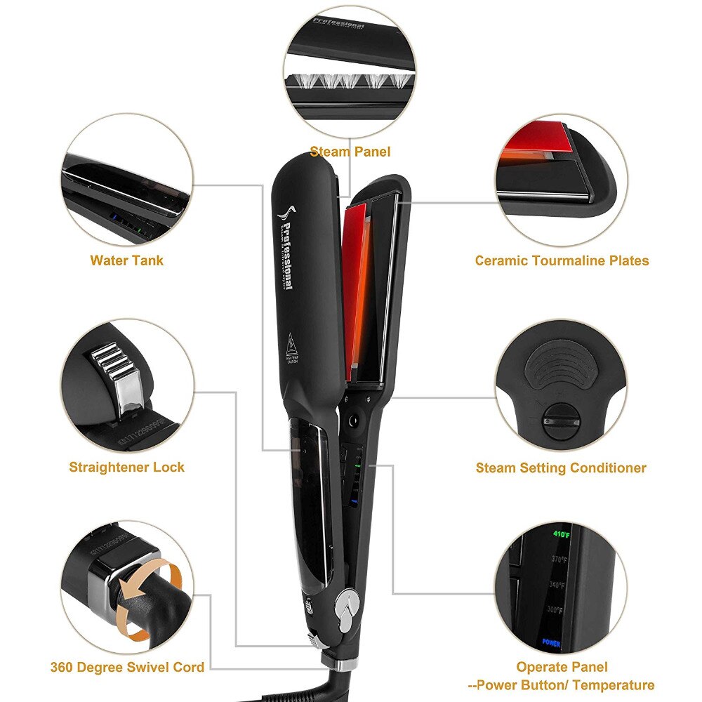 Ultrasonic Hair Infrared Steam