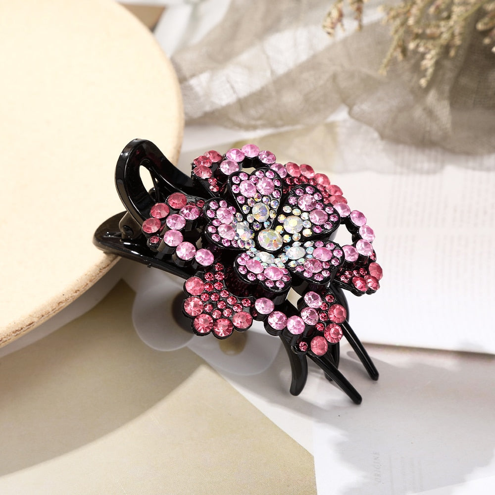 Korean Version Rhinestone Luxury Hairpin