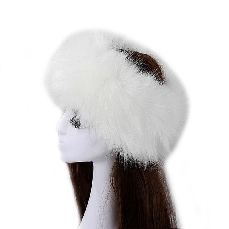 Winter Thick Fox Hair Circle Russian Hat