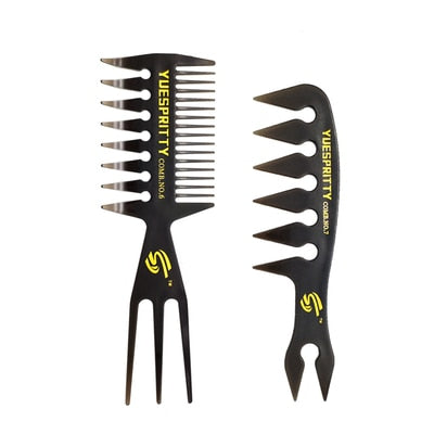 Styling hair wide tooth Comb