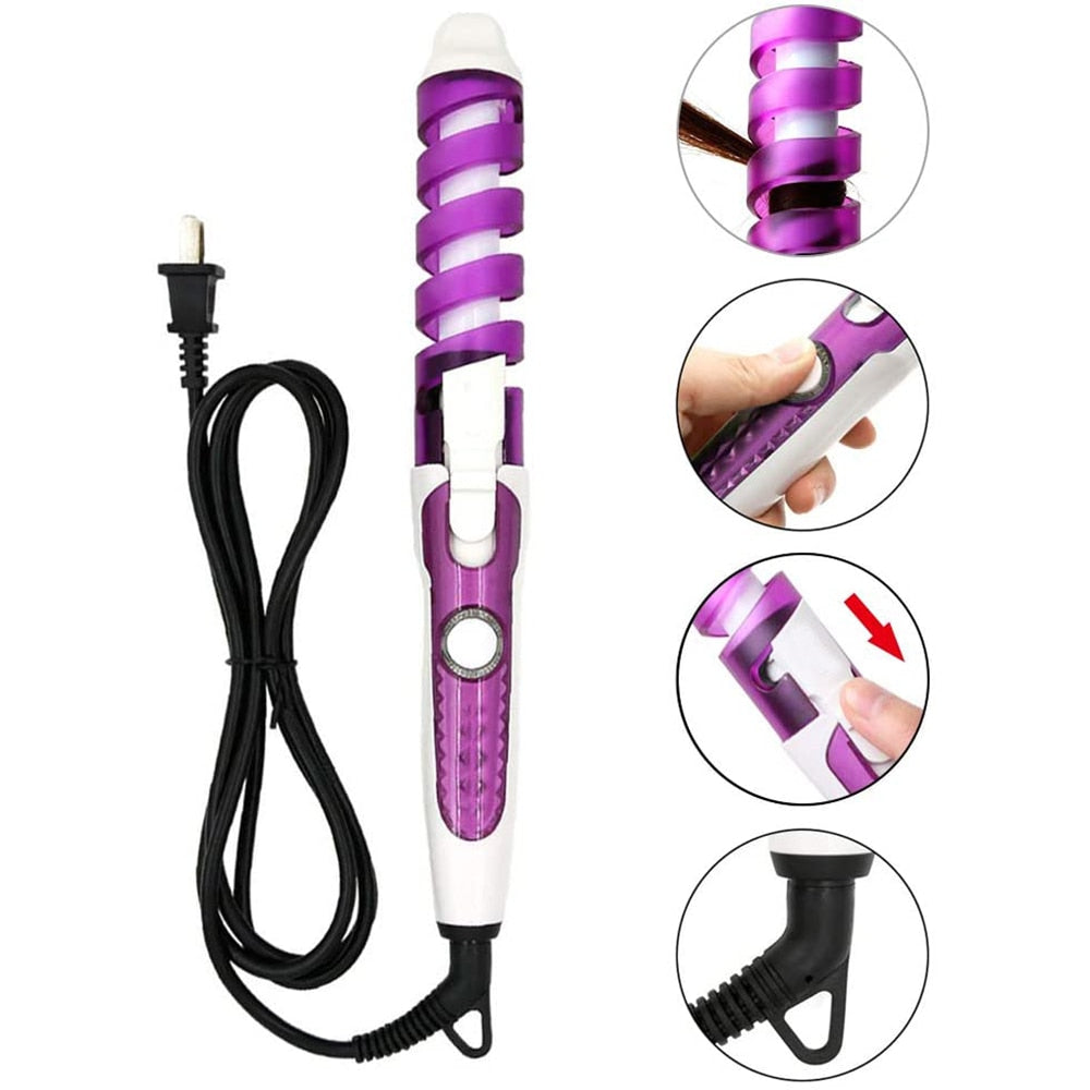 Professional Hair Salon Spiral Curl Styler