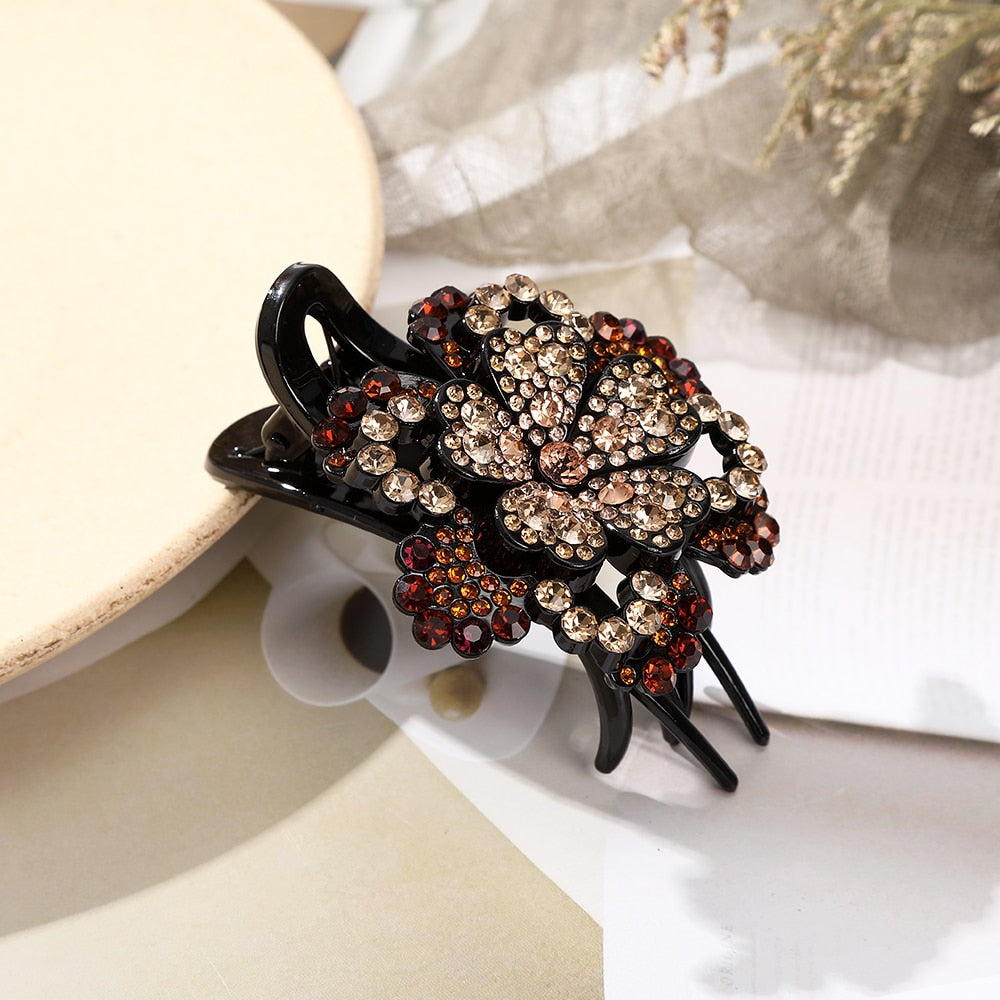 Korean Version Rhinestone Luxury Hairpin