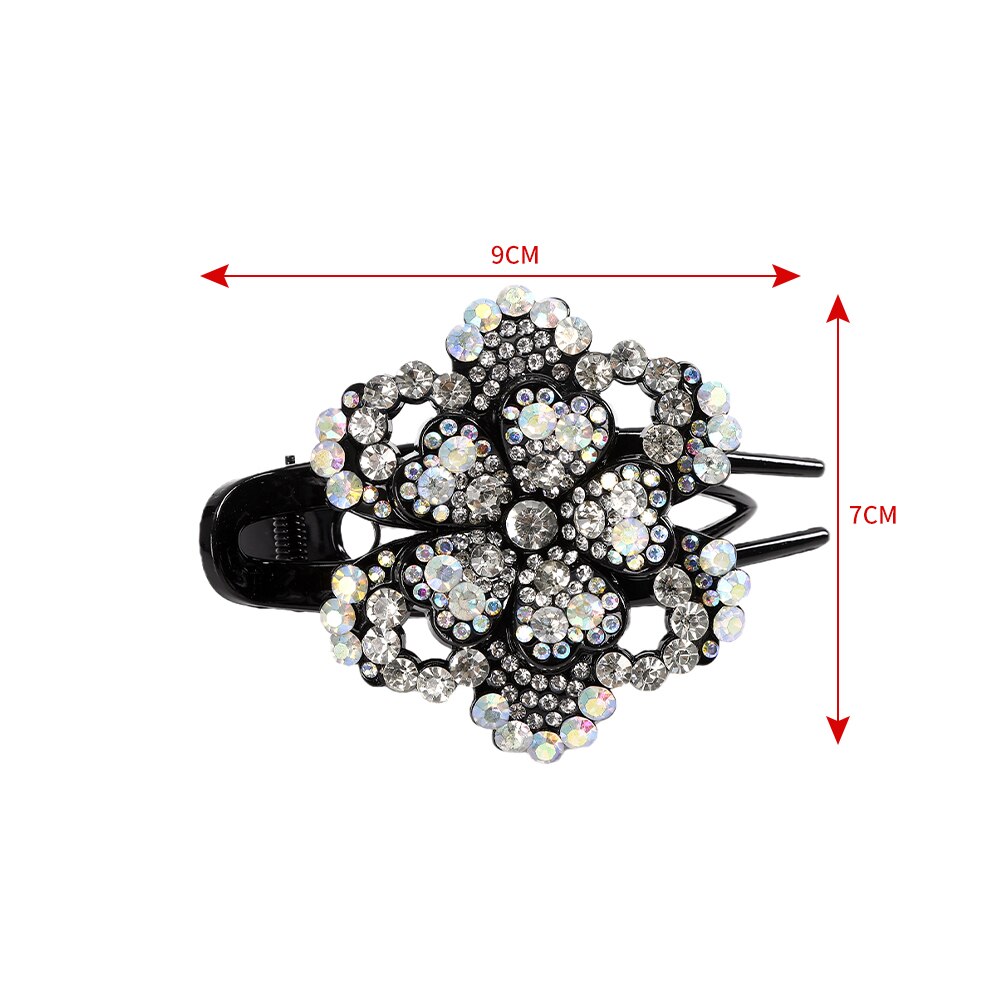 Korean Version Rhinestone Luxury Hairpin