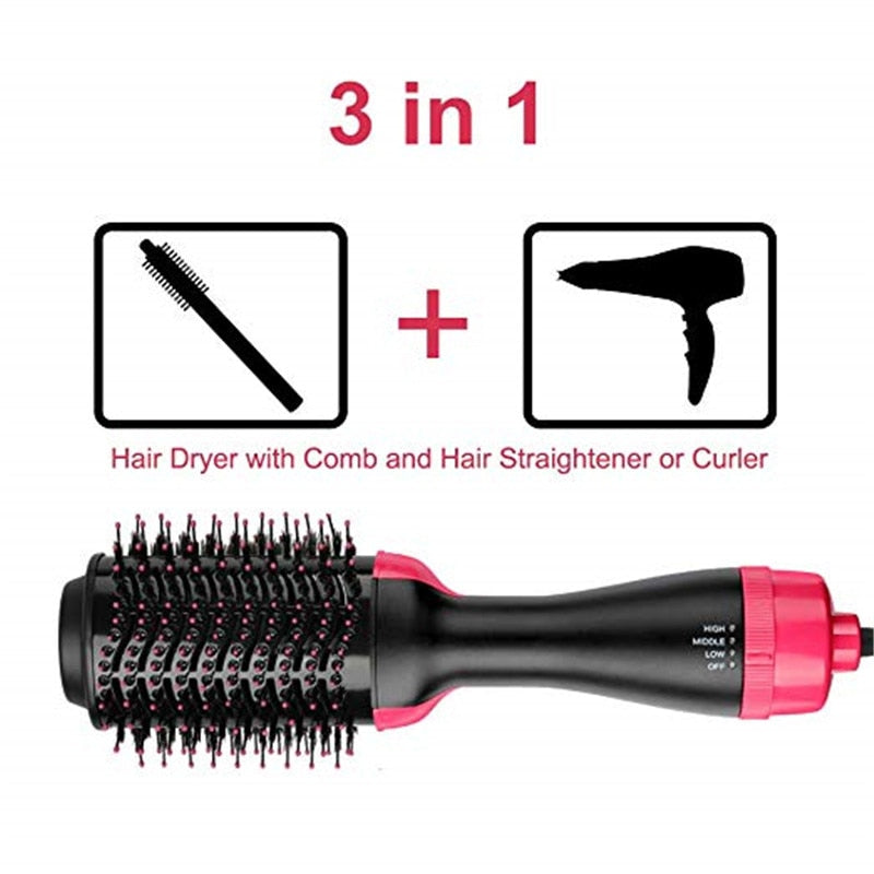 Professional Hair Straightener Brush