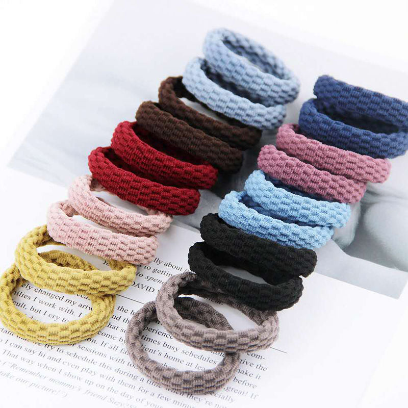 Girls Simple Basic Elastic Hair Bands