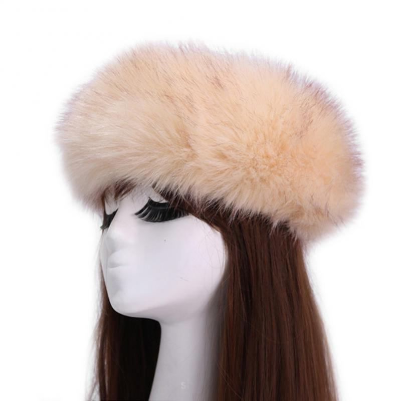 Winter Thick Fox Hair Circle Russian Hat