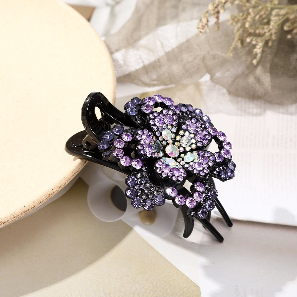 Korean Version Rhinestone Luxury Hairpin