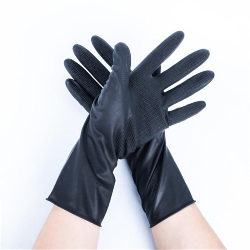 Hair Thicker Rubber Gloves