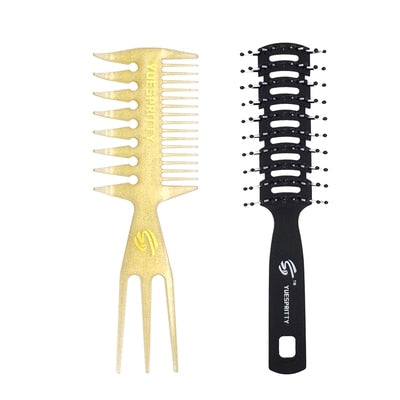 Styling hair wide tooth Comb