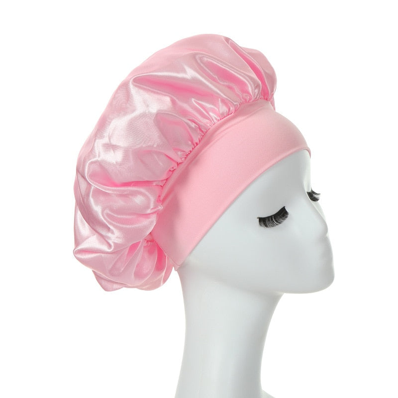 Women Night Sleep Hair Caps