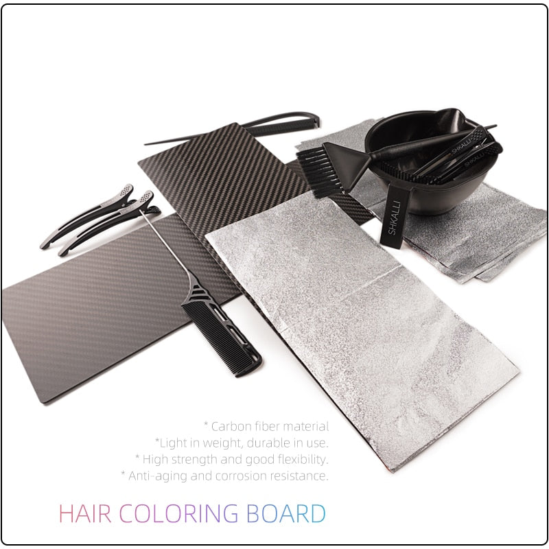 Professional hair salon balayage board