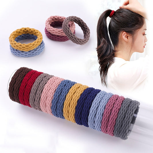 Girls Simple Basic Elastic Hair Bands