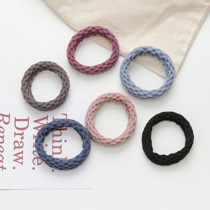 Girls Simple Basic Elastic Hair Bands