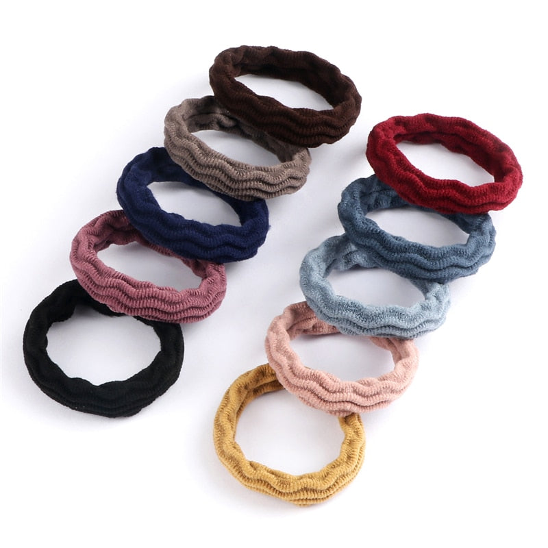 Girls Simple Basic Elastic Hair Bands