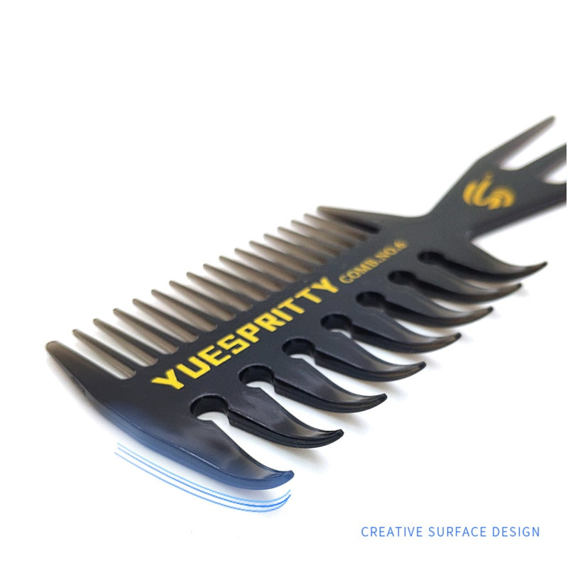 Styling hair wide tooth Comb