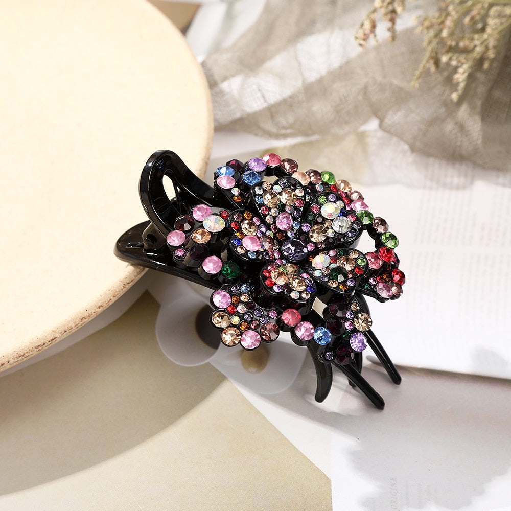 Korean Version Rhinestone Luxury Hairpin