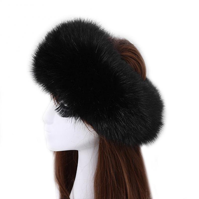 Winter Thick Fox Hair Circle Russian Hat