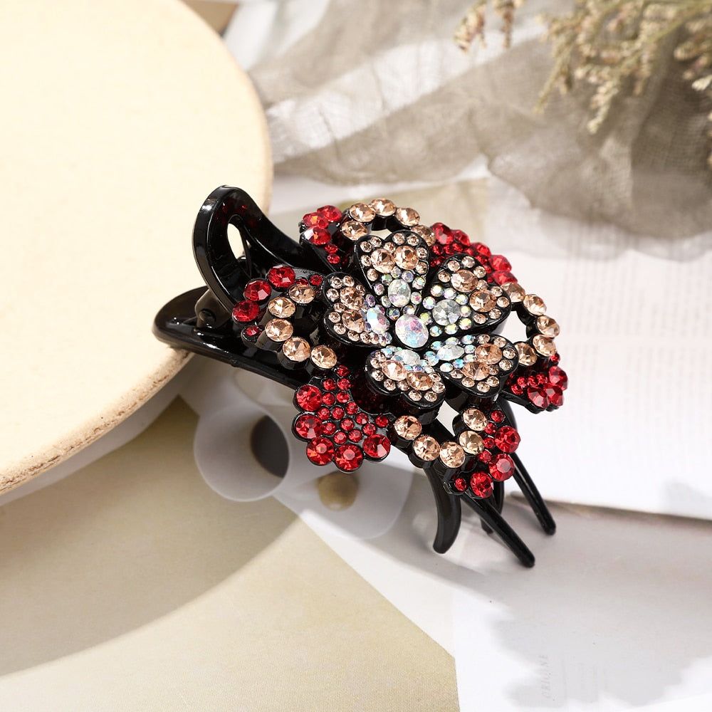 Korean Version Rhinestone Luxury Hairpin