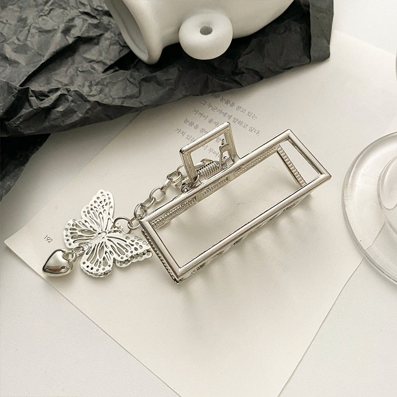 Women Geometric Hair Claw Clamps