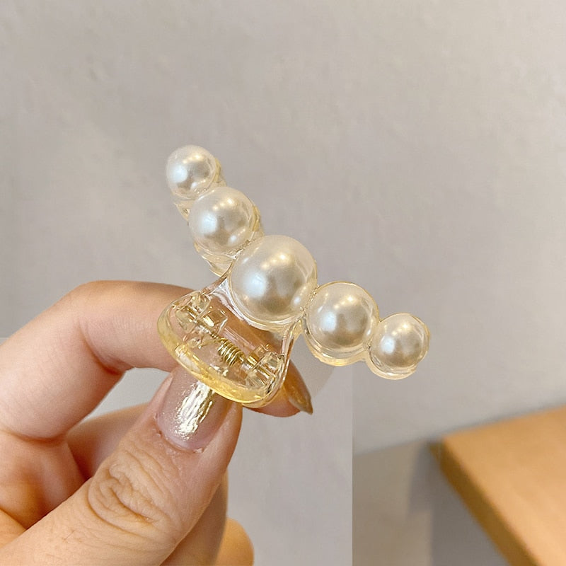 Pearl Hair Claw Set