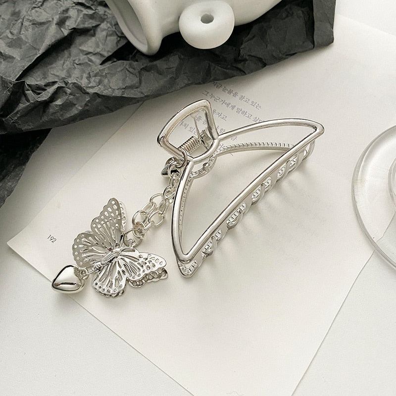 Women Geometric Hair Claw Clamps