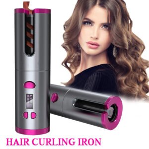 Automatic Rotating Hair Curling Iron